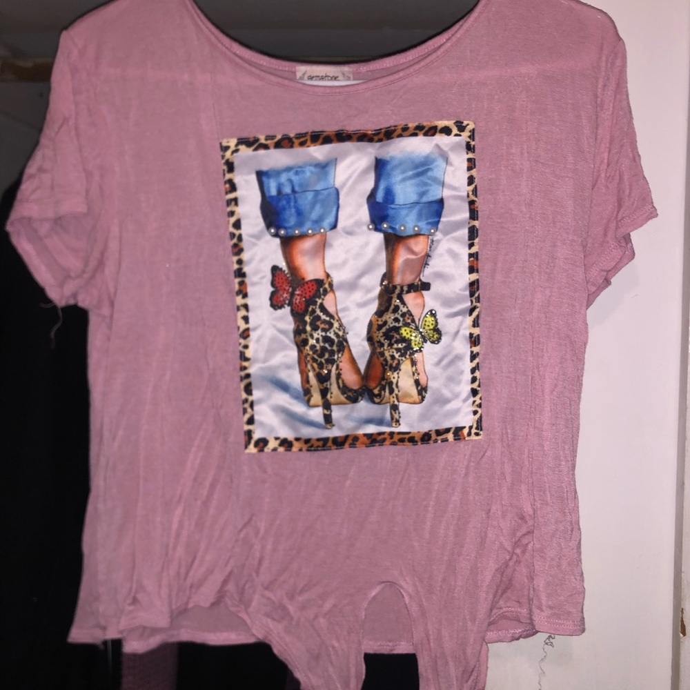 Pink shirt